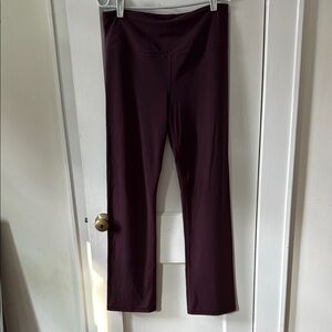 Athleta Burgundy Straight Leg Pants